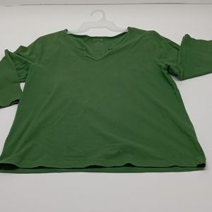 Ladies t-shirt long sleeve V-Neck by White Stag